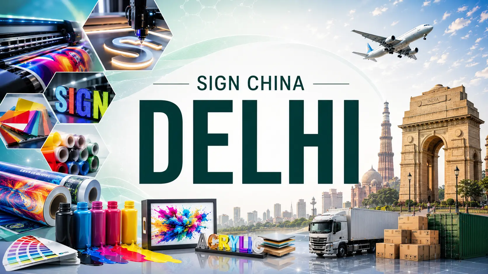 SIGN China 2026 Shanghai Package from Delhi