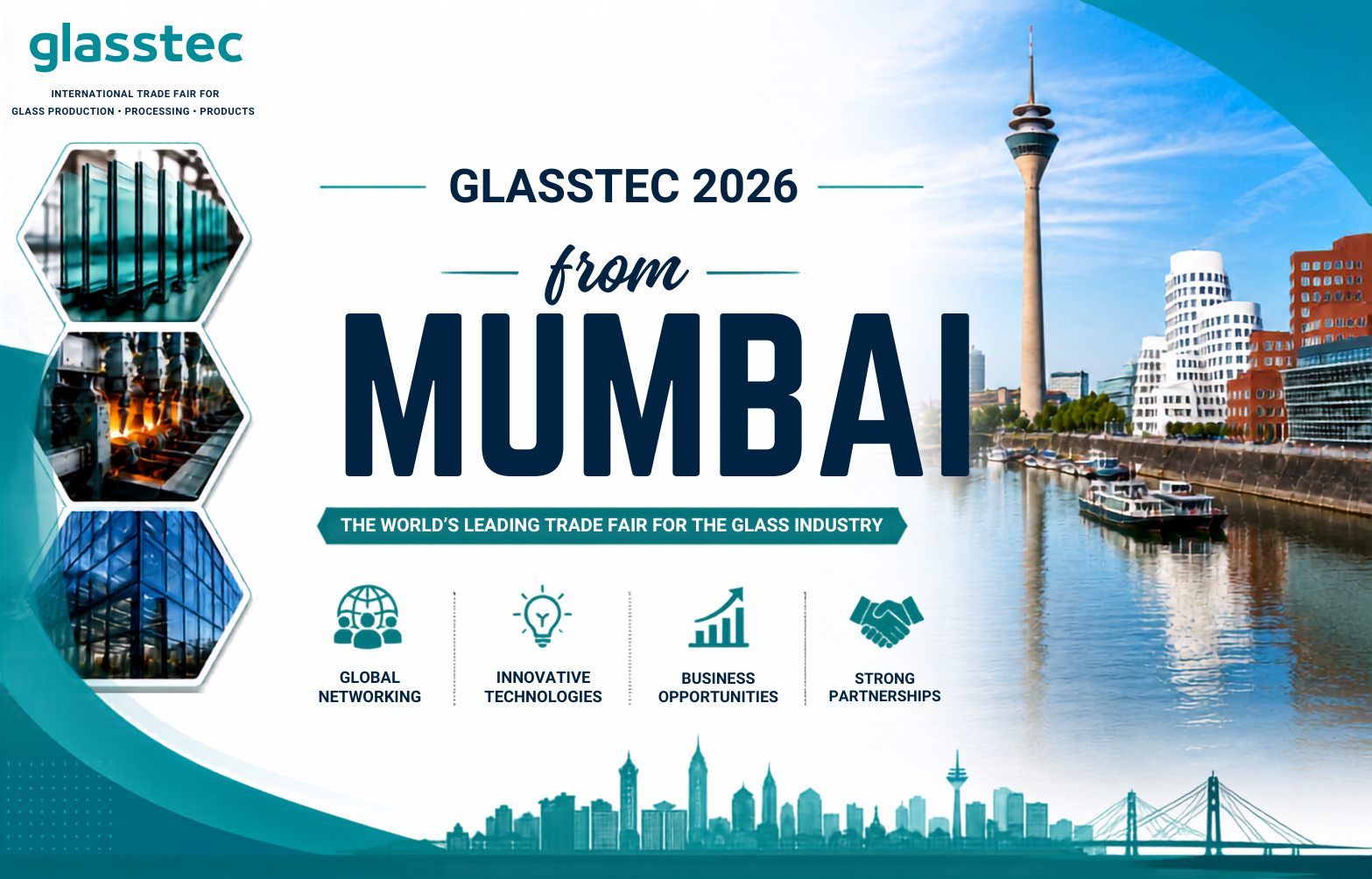 Glasstec 2026 from Mumbai