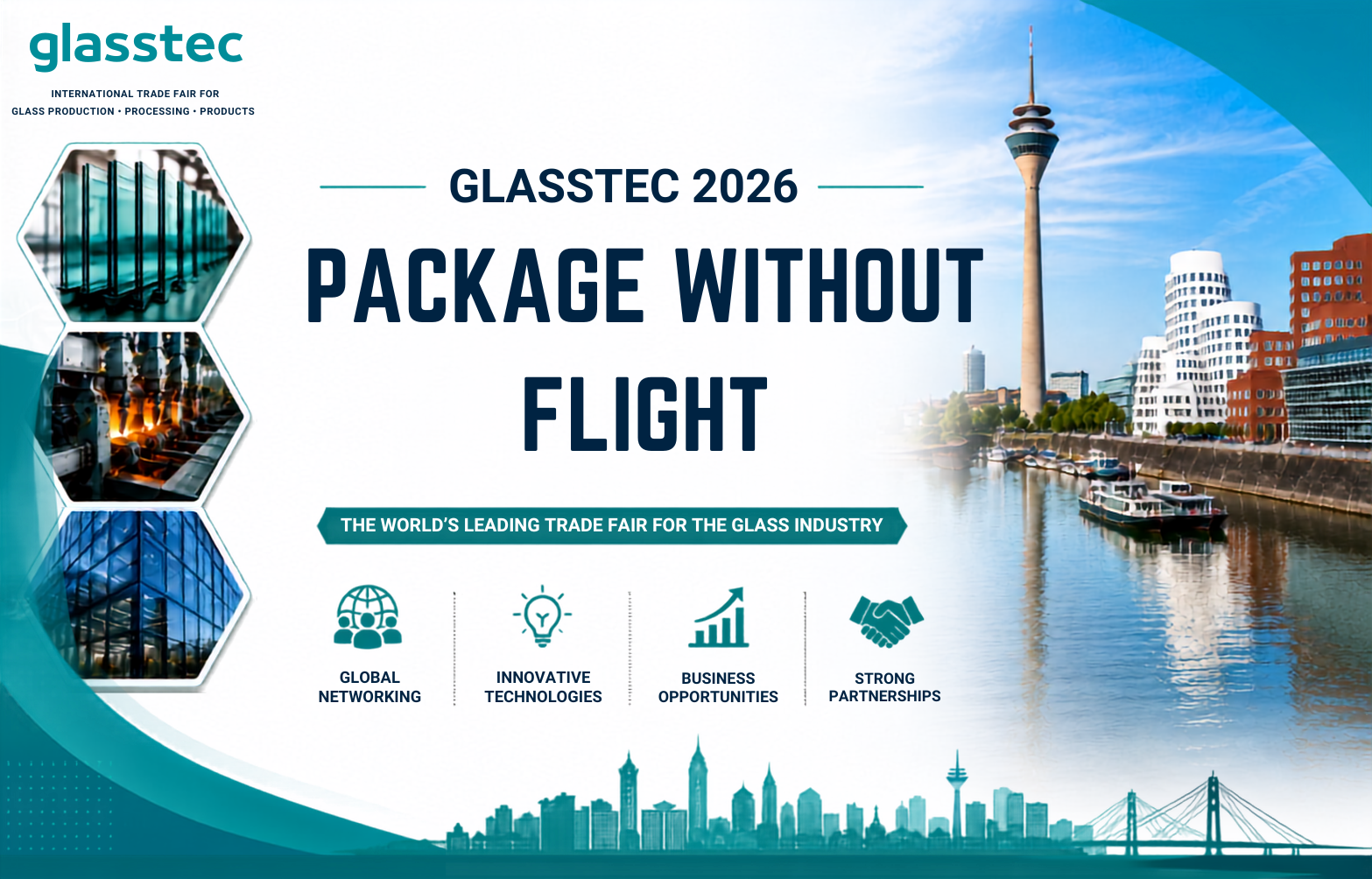 Glasstec 2026 land package