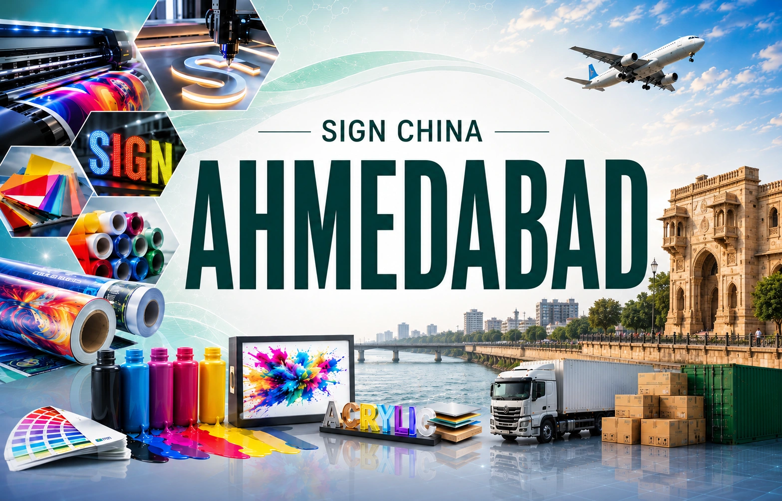 SIGN China 2026 Shanghai Package from Ahmedabad