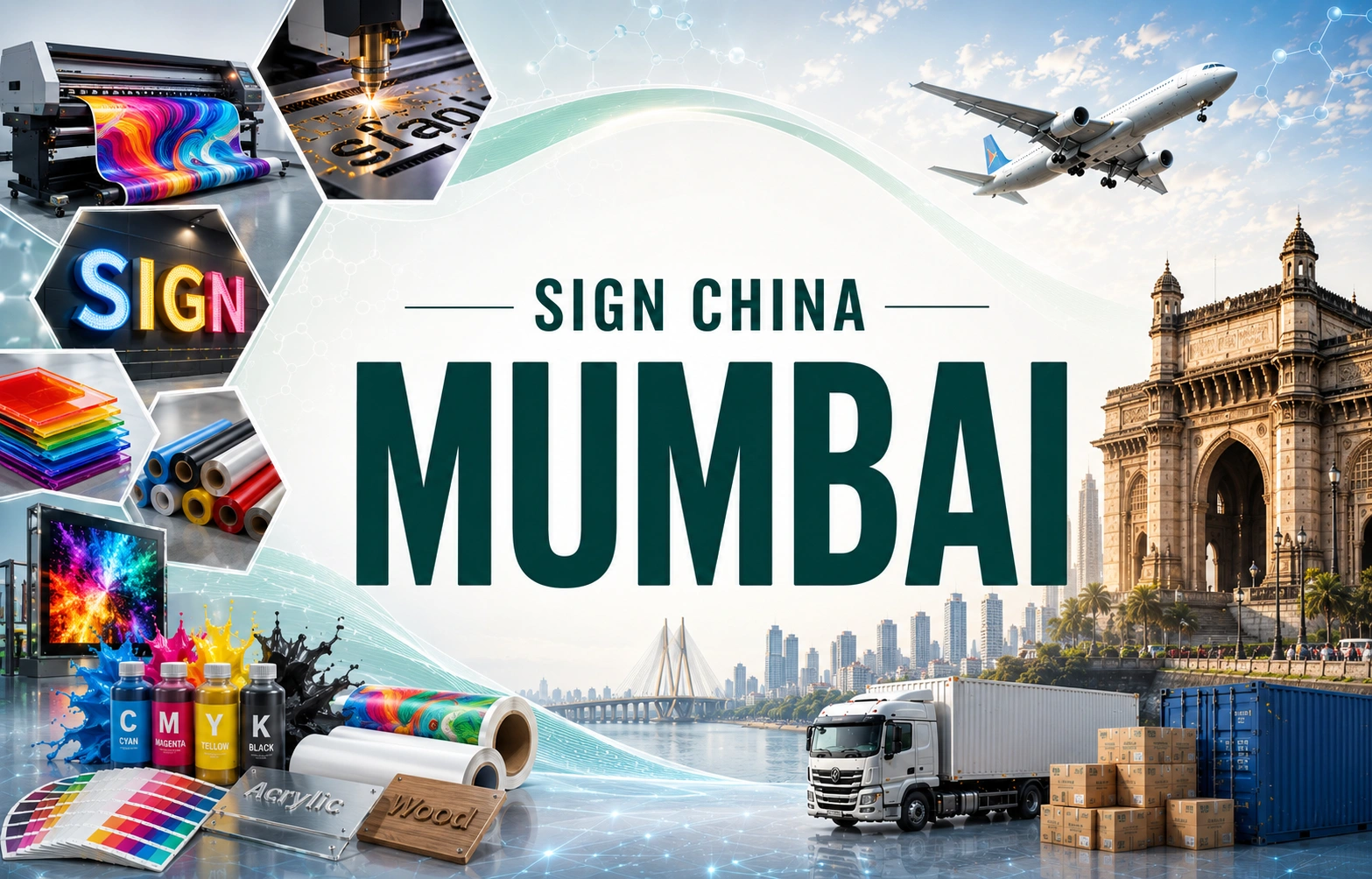 SIGN China 2026 Shanghai Package from Mumbai