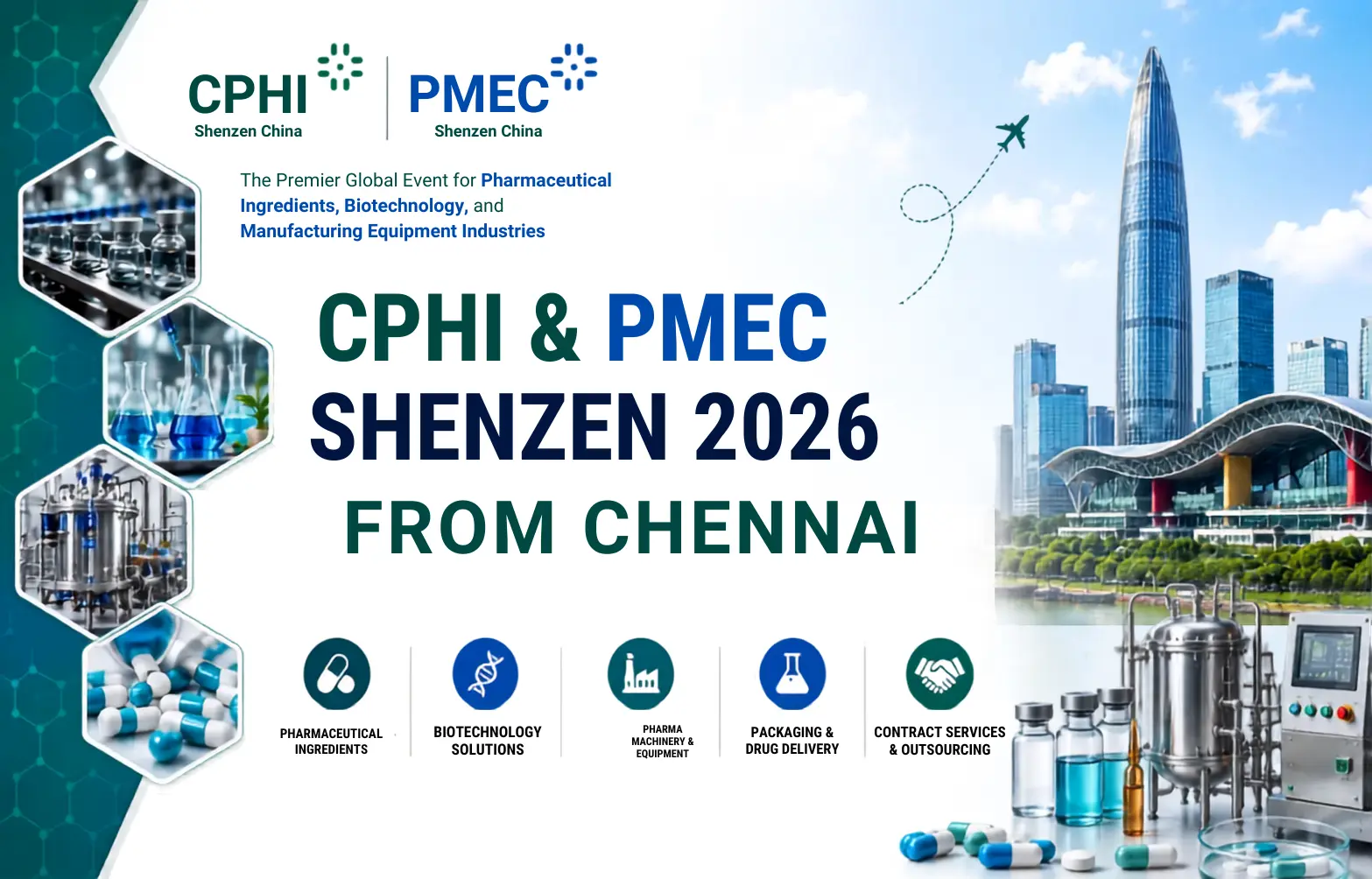 CPHI PMEC Shenzhen 2026 From Chennai