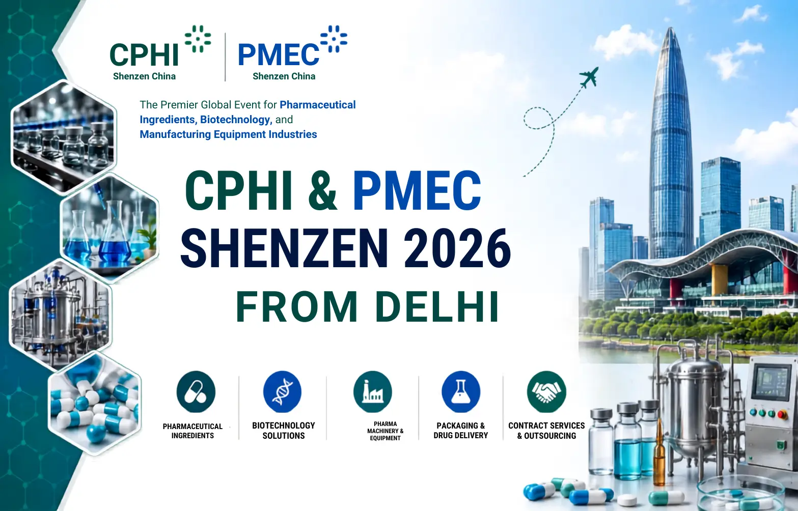 CPHI PMEC Shenzhen 2026 From Delhi