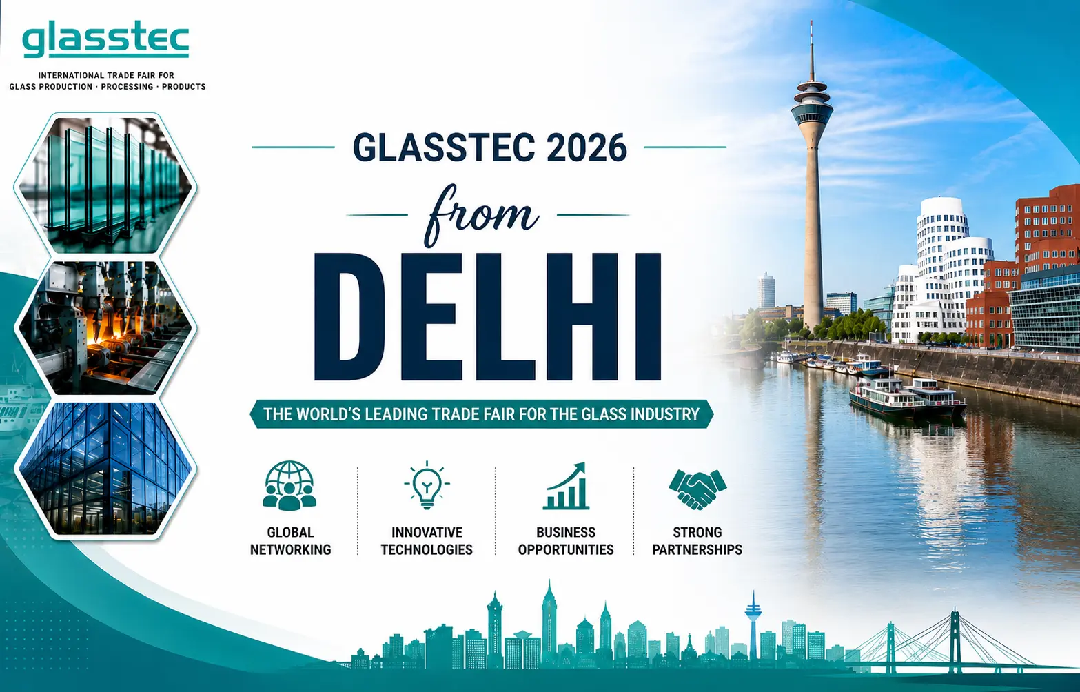 Glasstec 2026 from Delhi